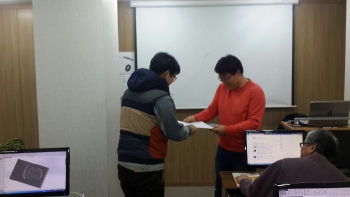 [3월] 캐드 수료식 재직자반